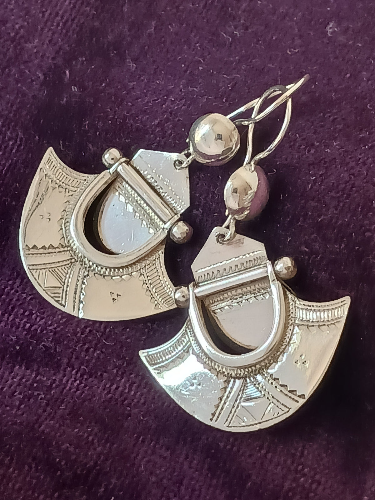 Boucles d'oreilles touarègue