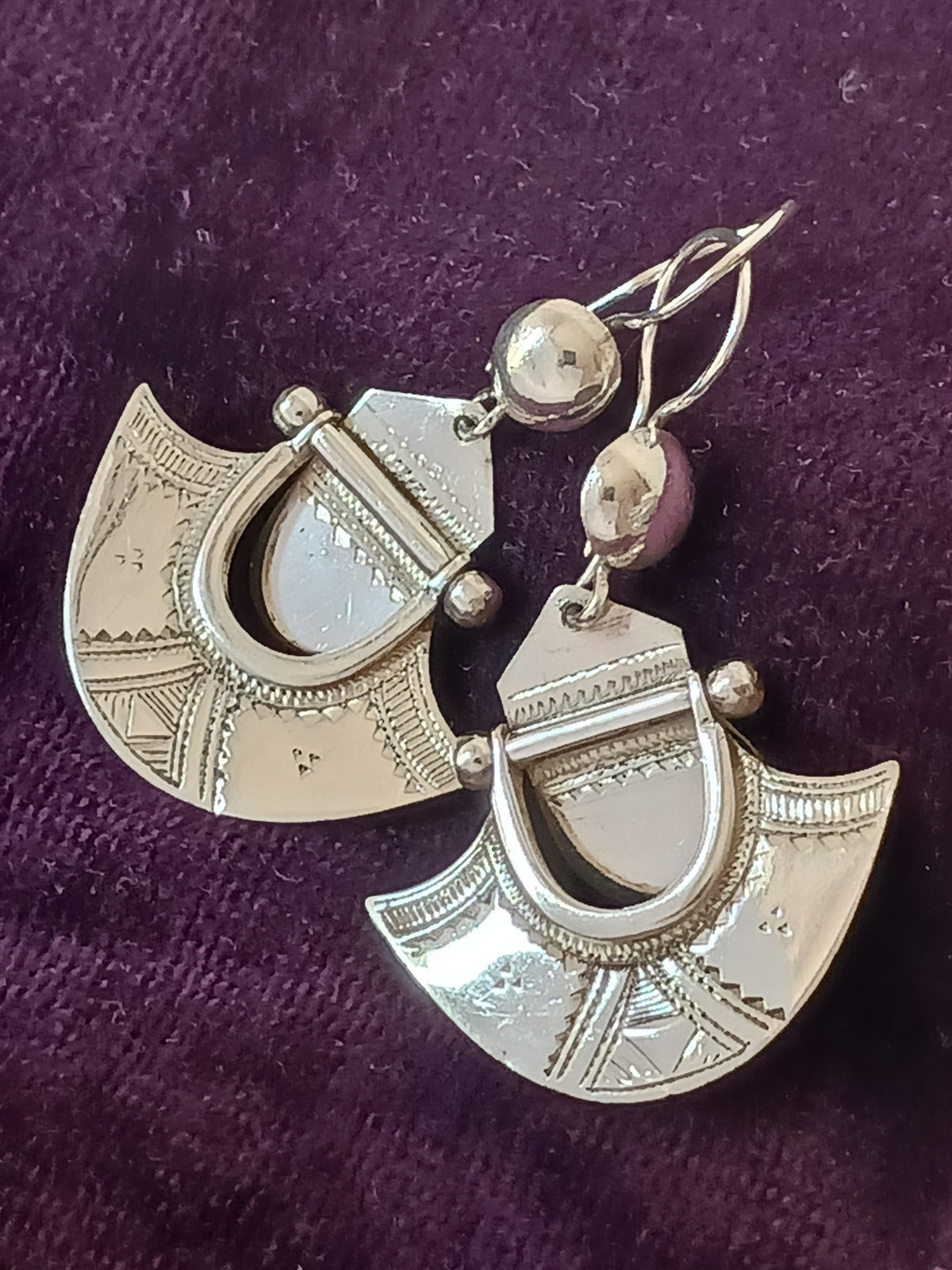 Boucles d'oreilles touarègue