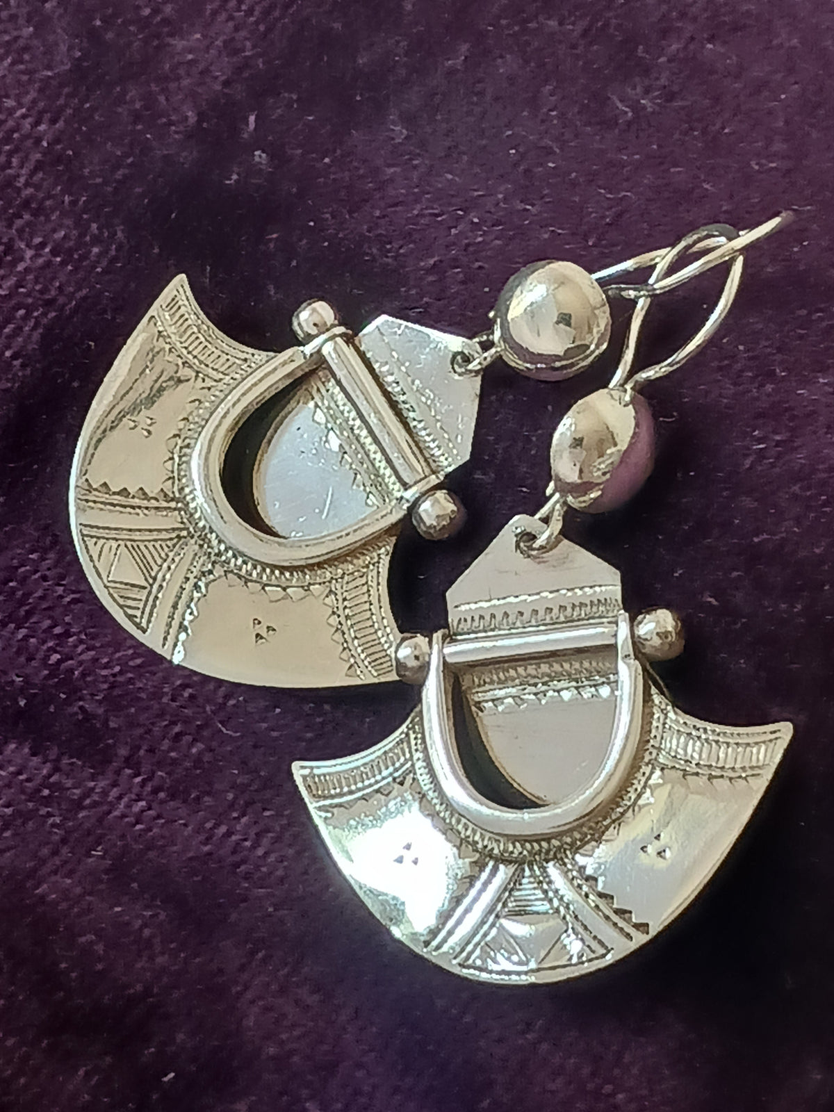 Boucles d'oreilles touarègue