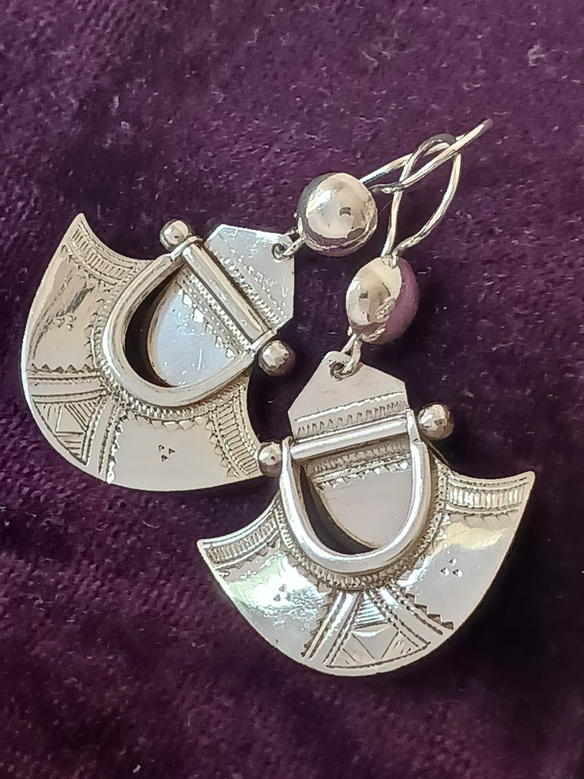 Boucles d'oreilles touarègue