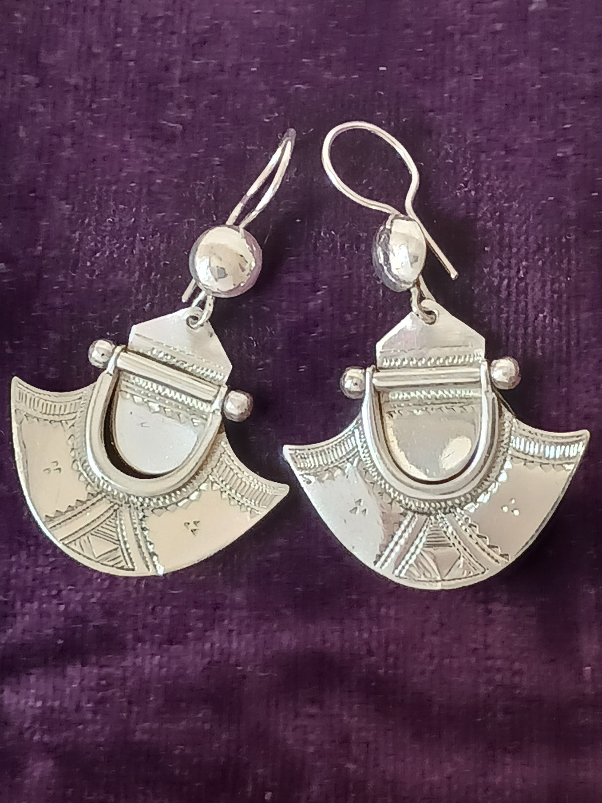 Boucles d'oreilles touarègue