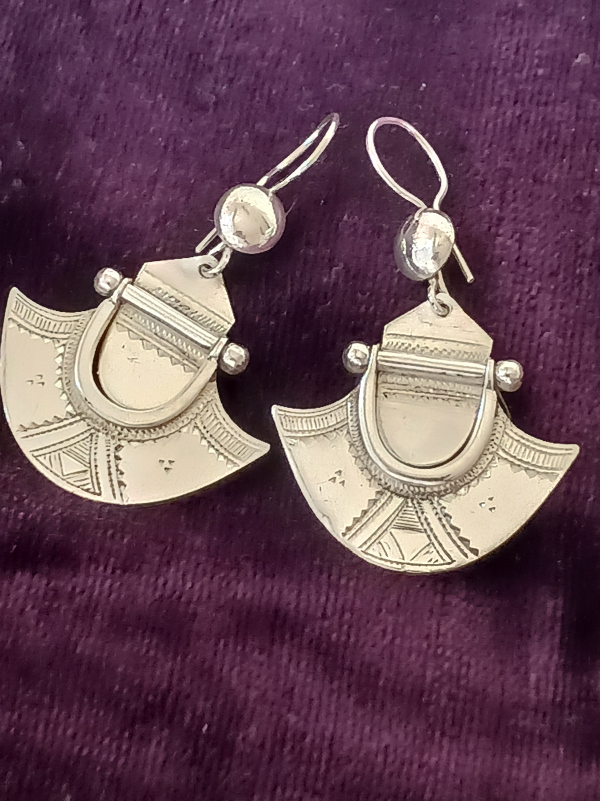 Boucles d'oreilles touarègue