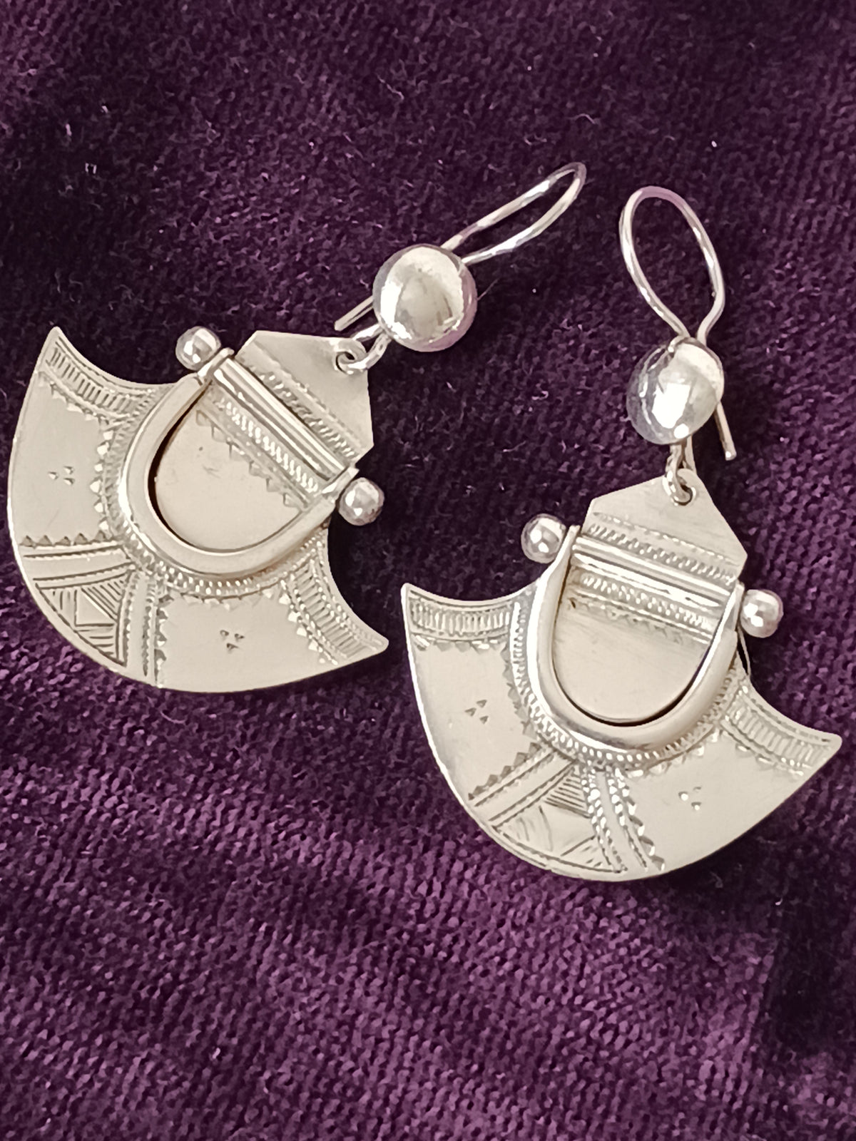 Boucles d'oreilles touarègue