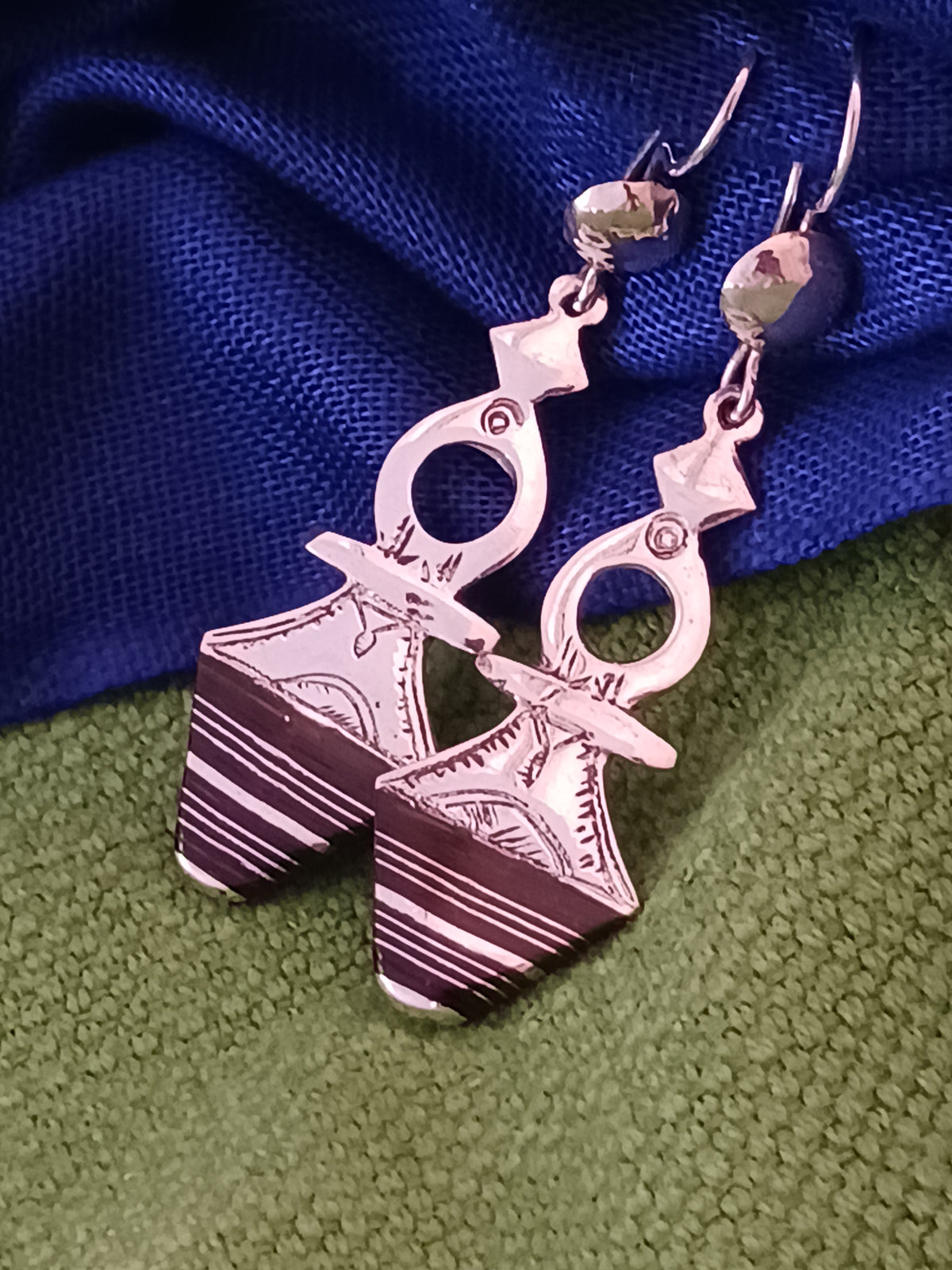 Boucles d'oreilles touarègue