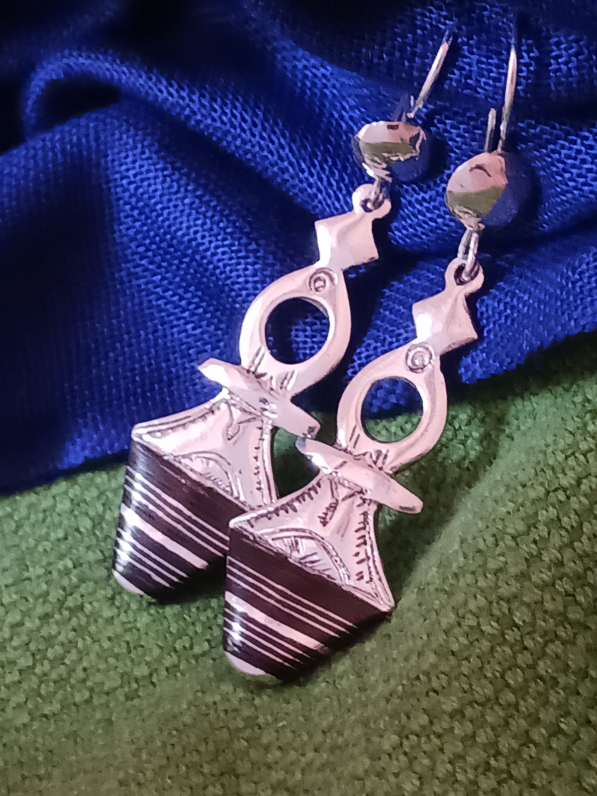 Boucles d'oreilles touarègue