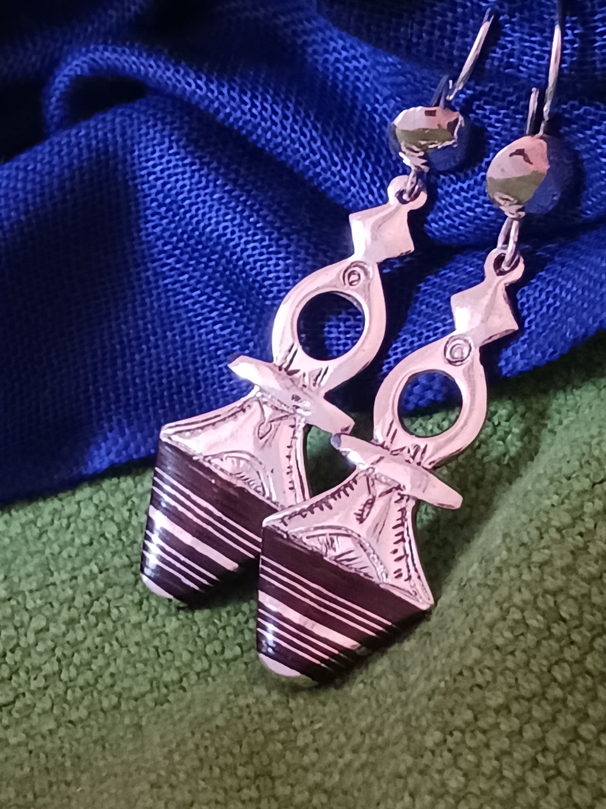 Boucles d'oreilles touarègue