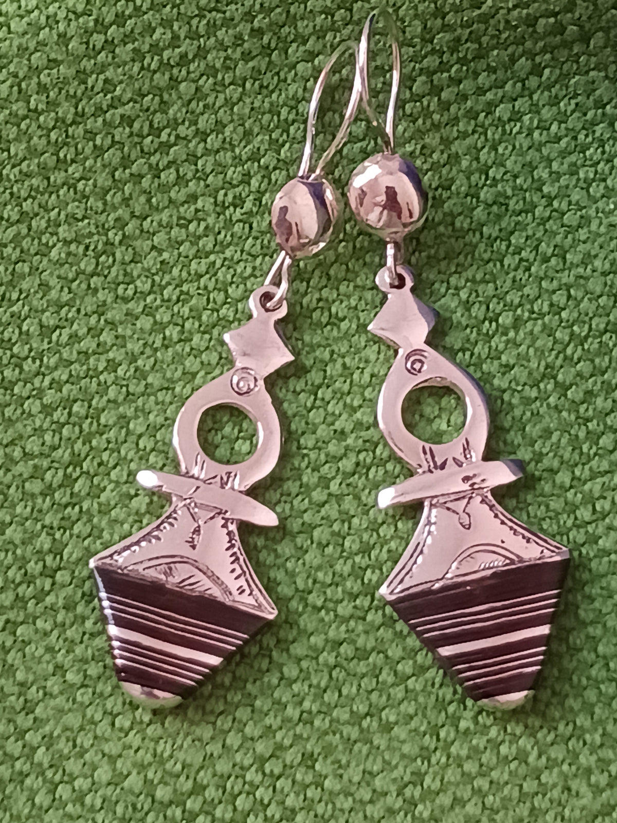 Boucles d'oreilles touarègue