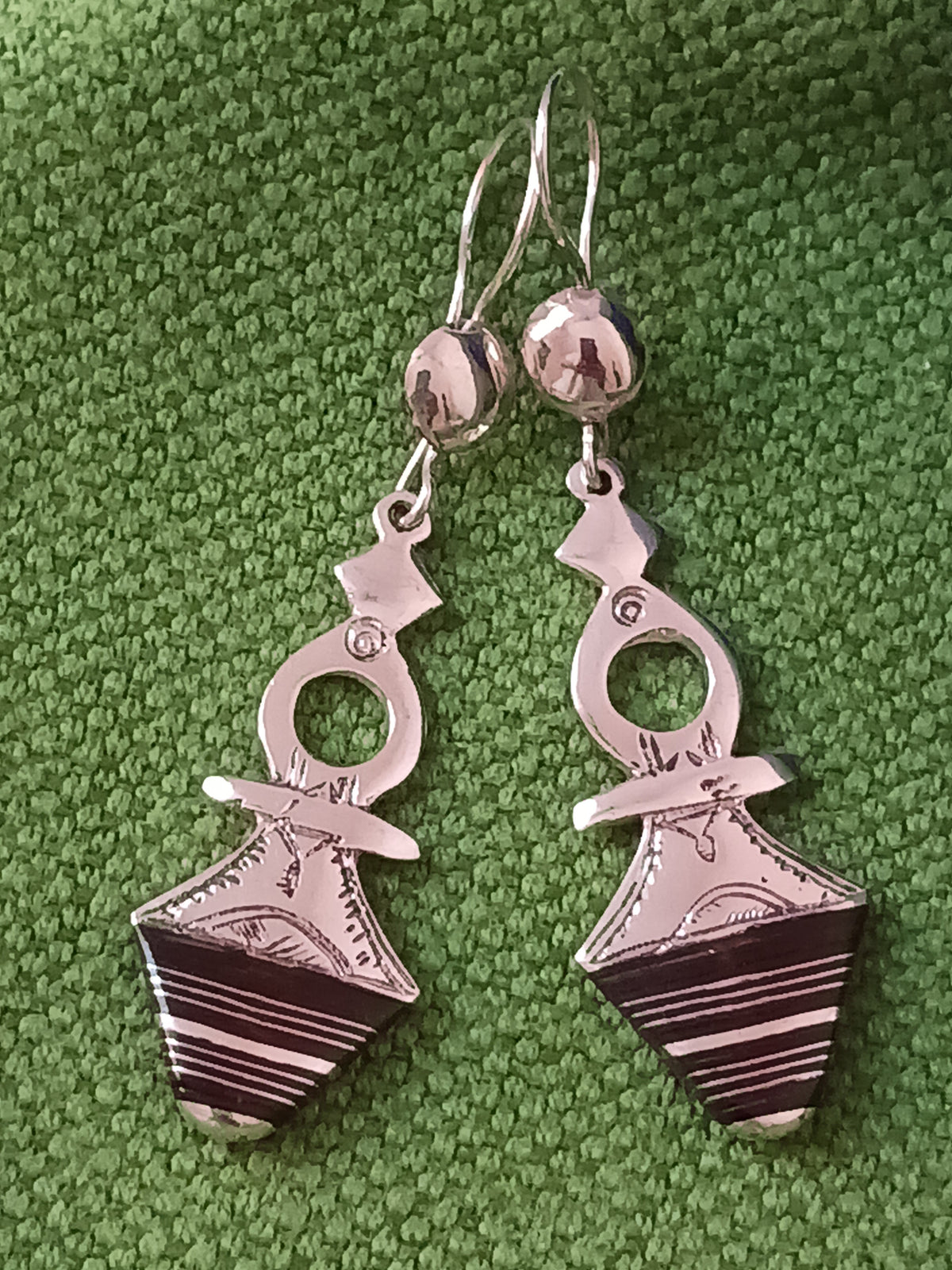 Boucles d'oreilles touarègue