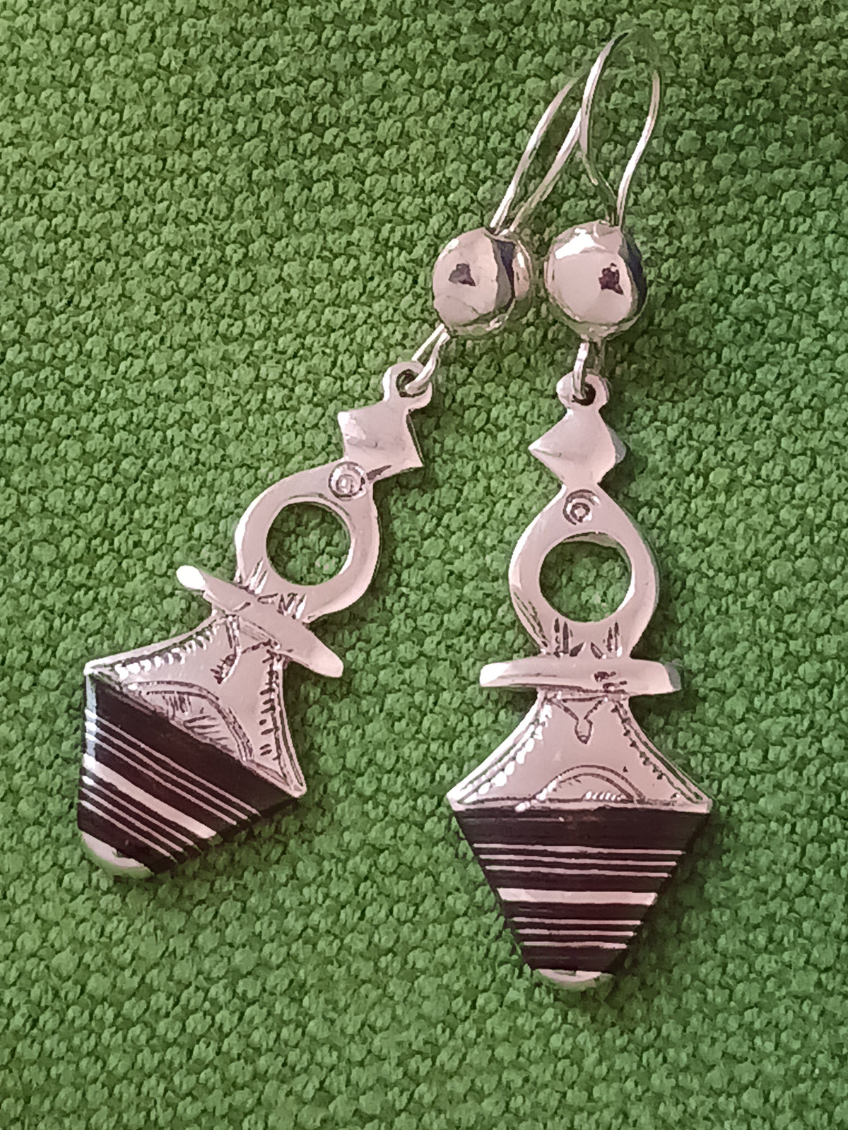 Boucles d'oreilles touarègue