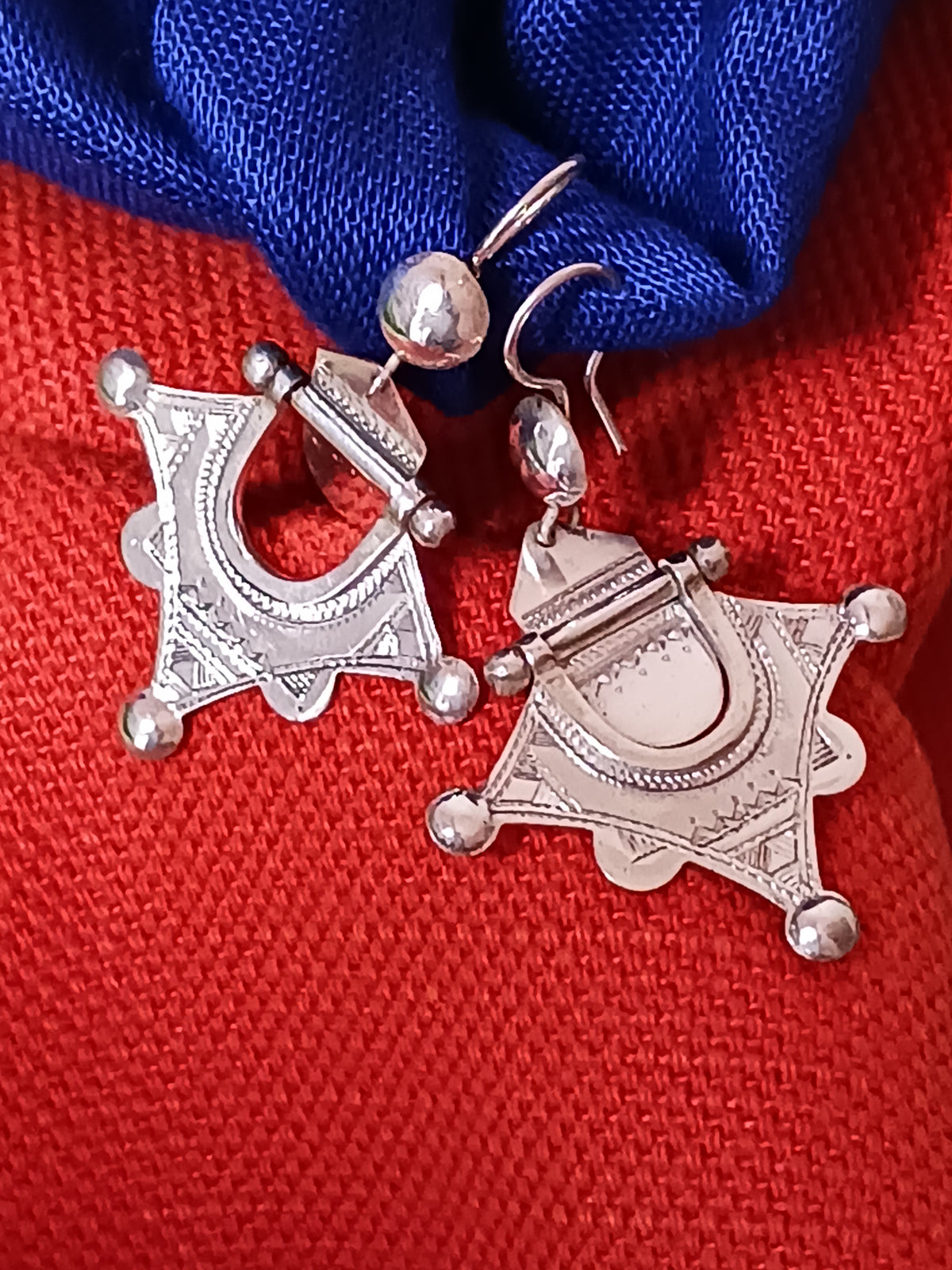 Boucles d'oreilles touarègue