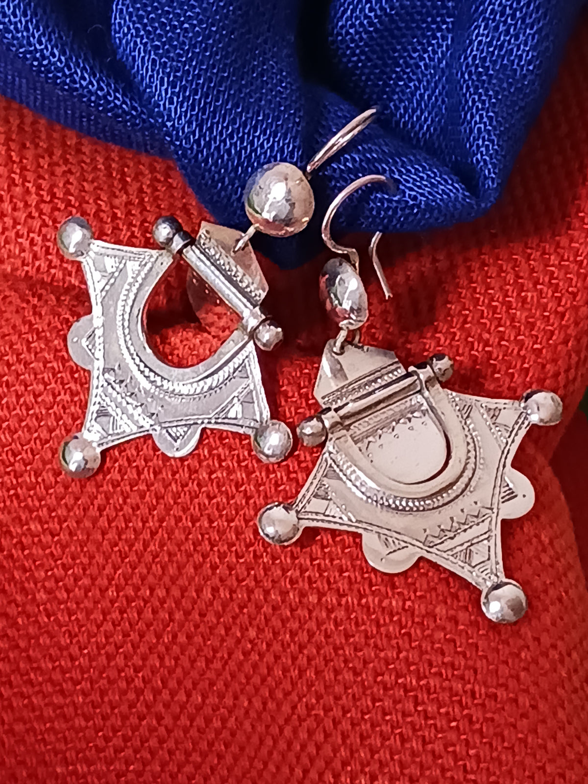 Boucles d'oreilles touarègue