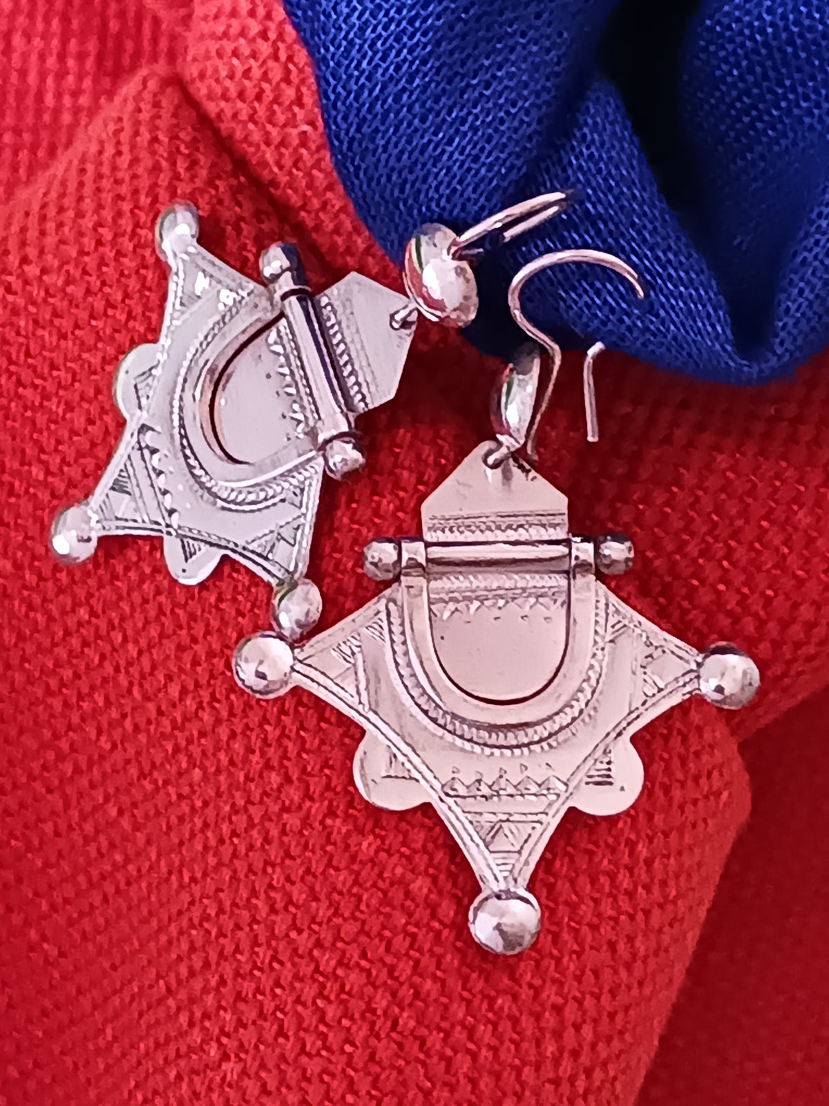 Boucles d'oreilles touarègue