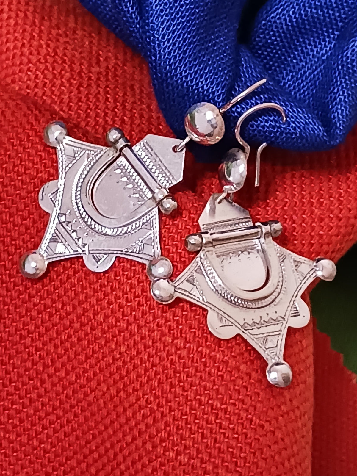 Boucles d'oreilles touarègue