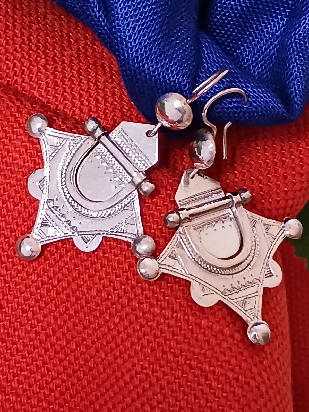 Boucles d'oreilles touarègue