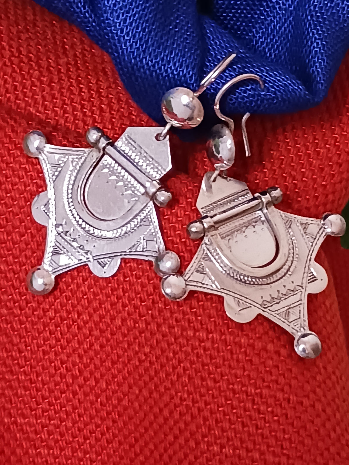 Boucles d'oreilles touarègue