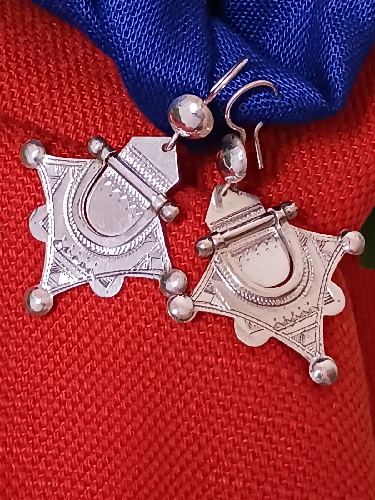 Boucles d'oreilles touarègue
