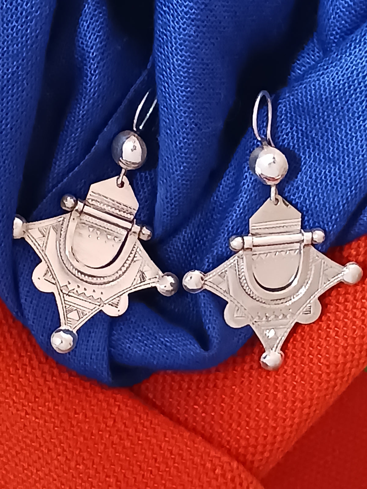 Boucles d'oreilles touarègue