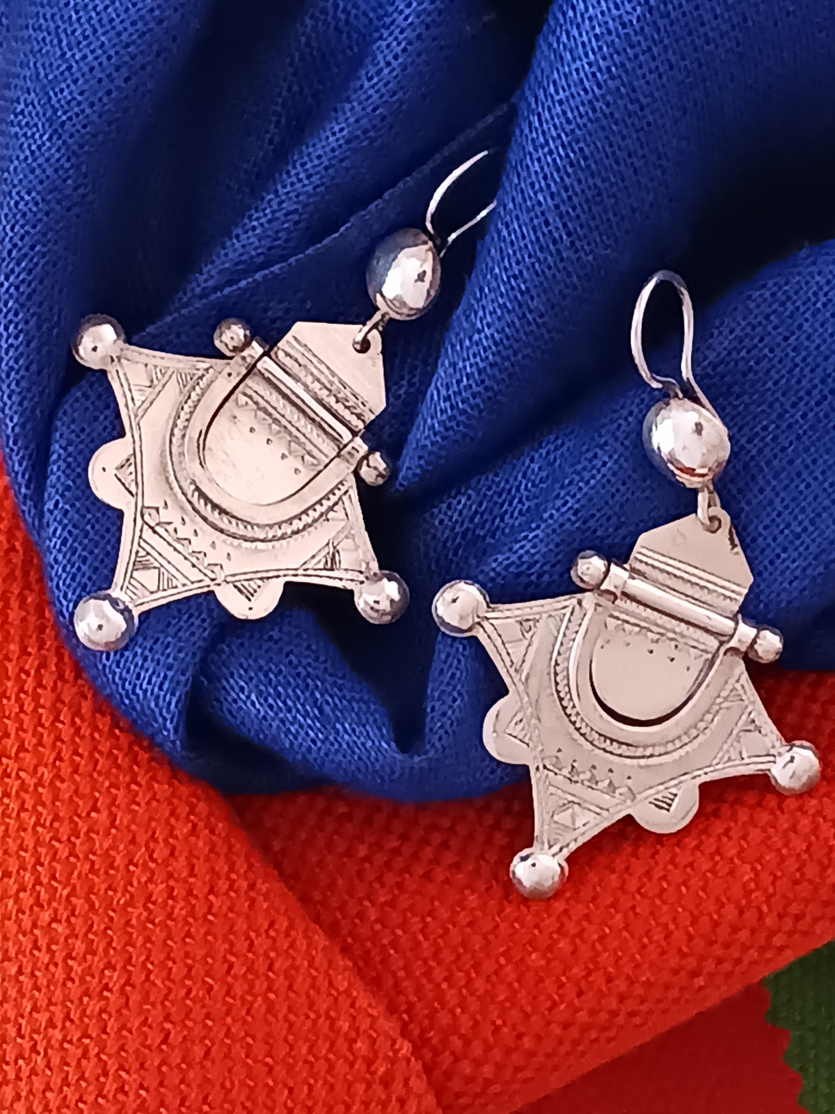 Boucles d'oreilles touarègue