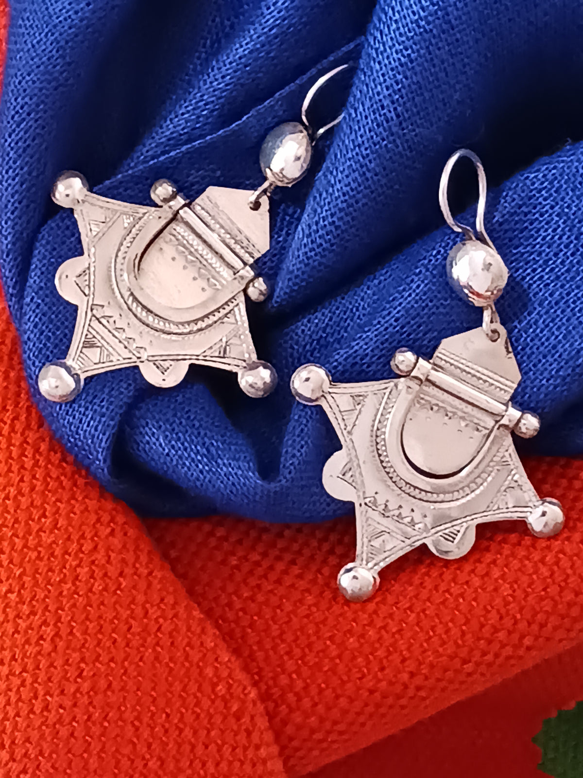Boucles d'oreilles touarègue