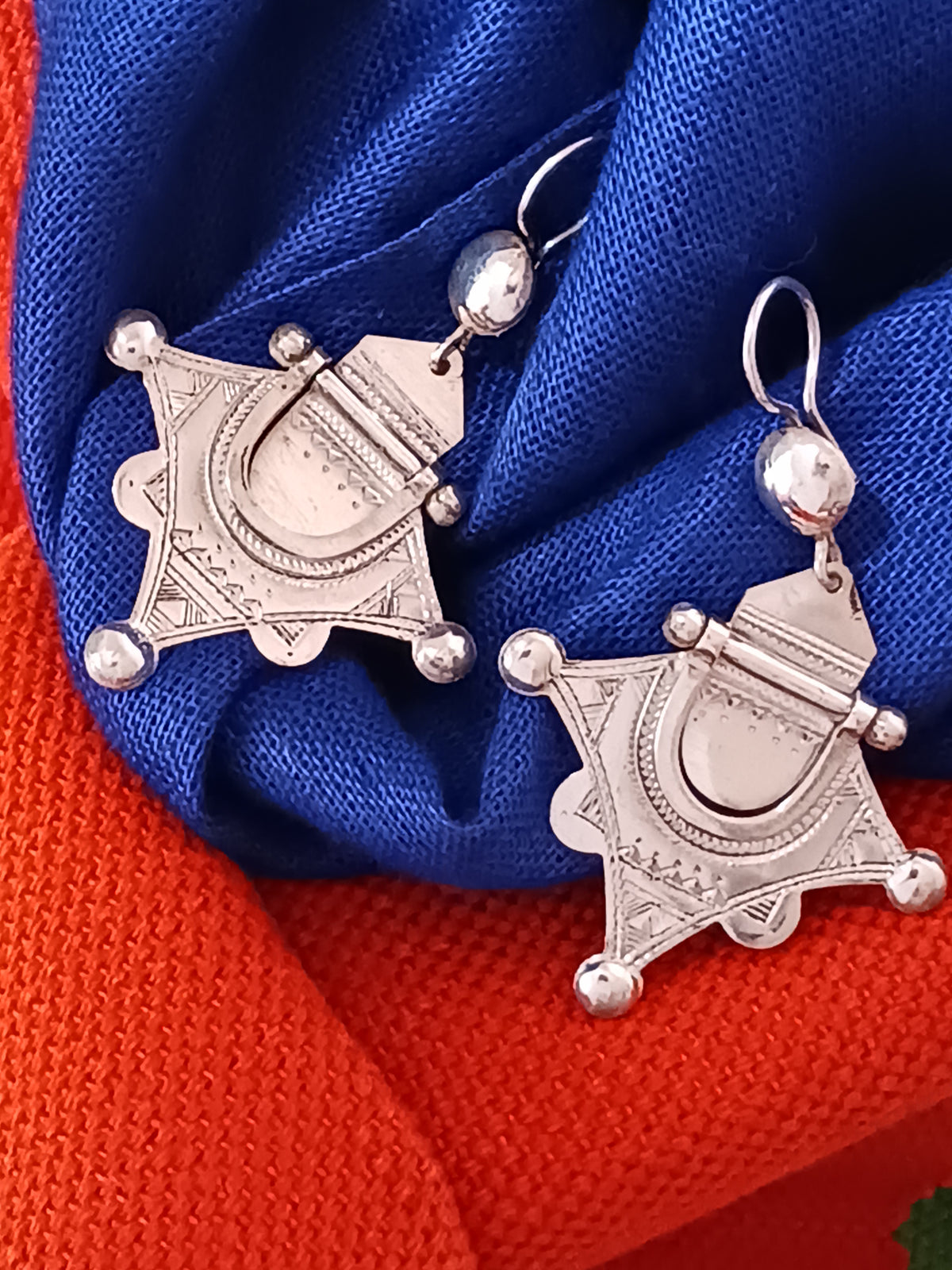 Boucles d'oreilles touarègue