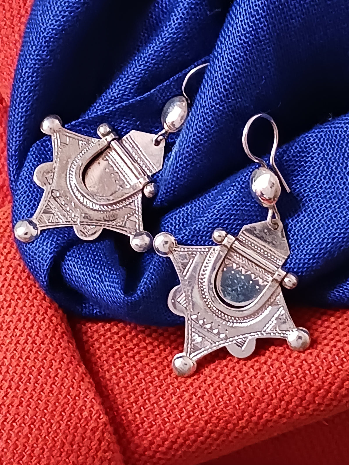 Boucles d'oreilles touarègue
