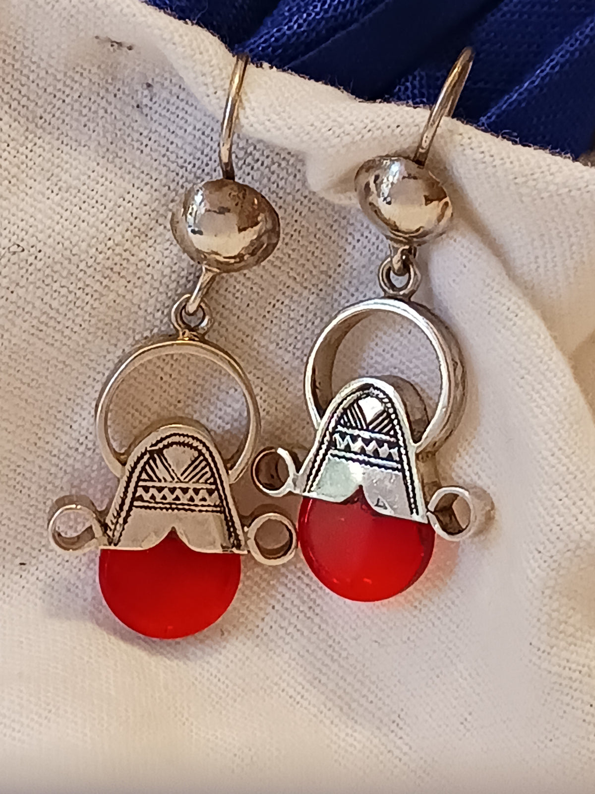Boucles d'oreilles touarègue
