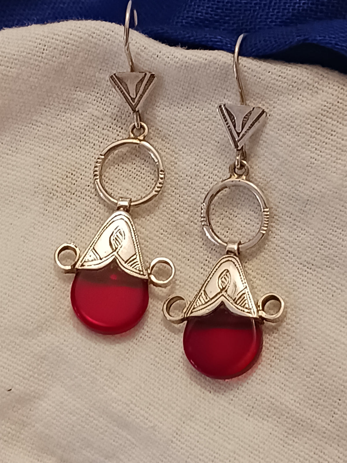 Boucles d'oreilles touarègue