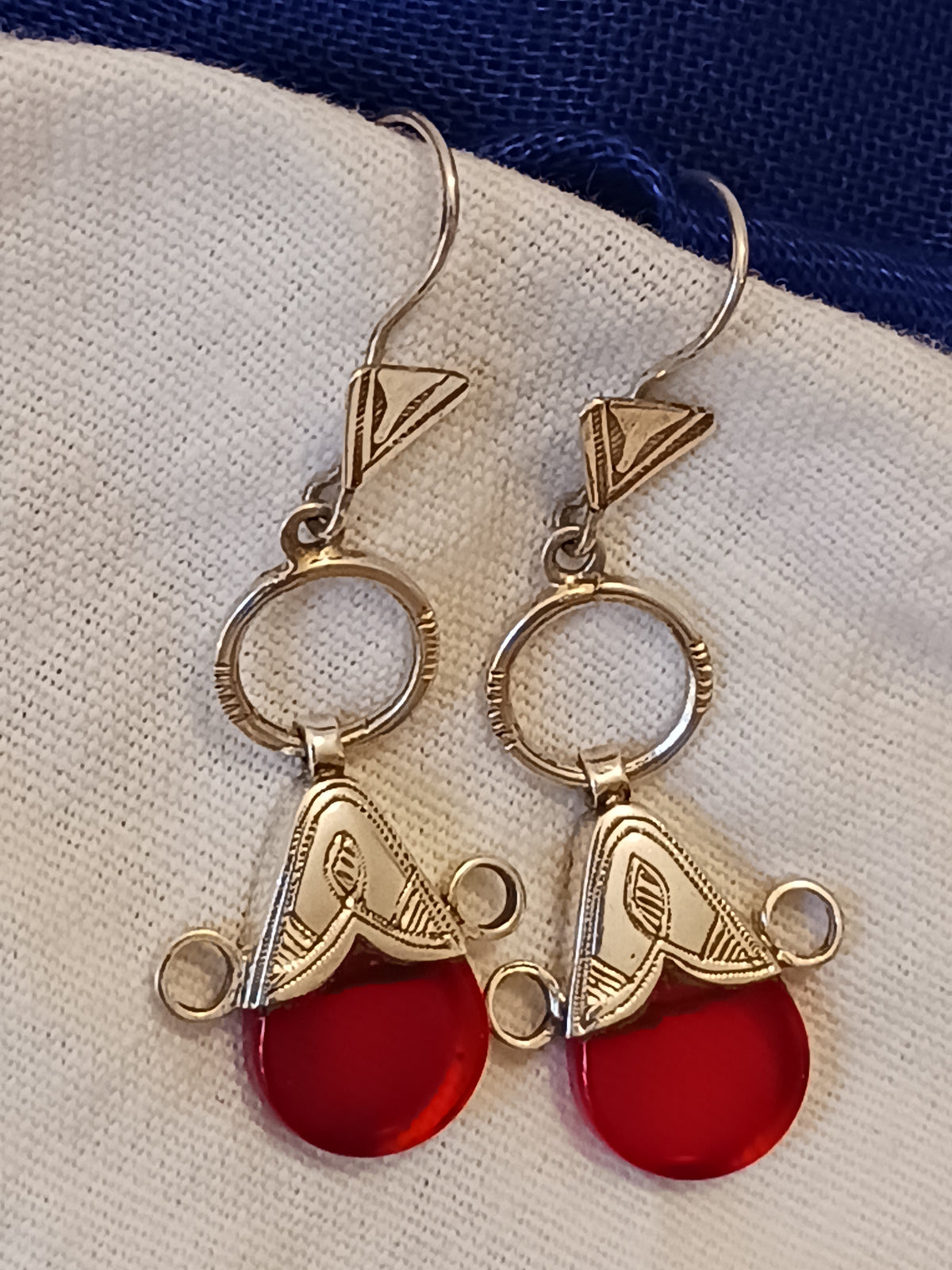 Boucles d'oreilles touarègue