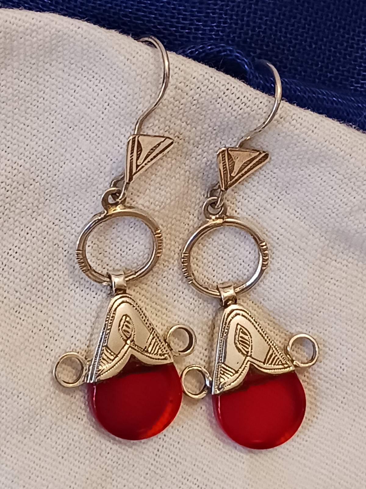 Boucles d'oreilles touarègue