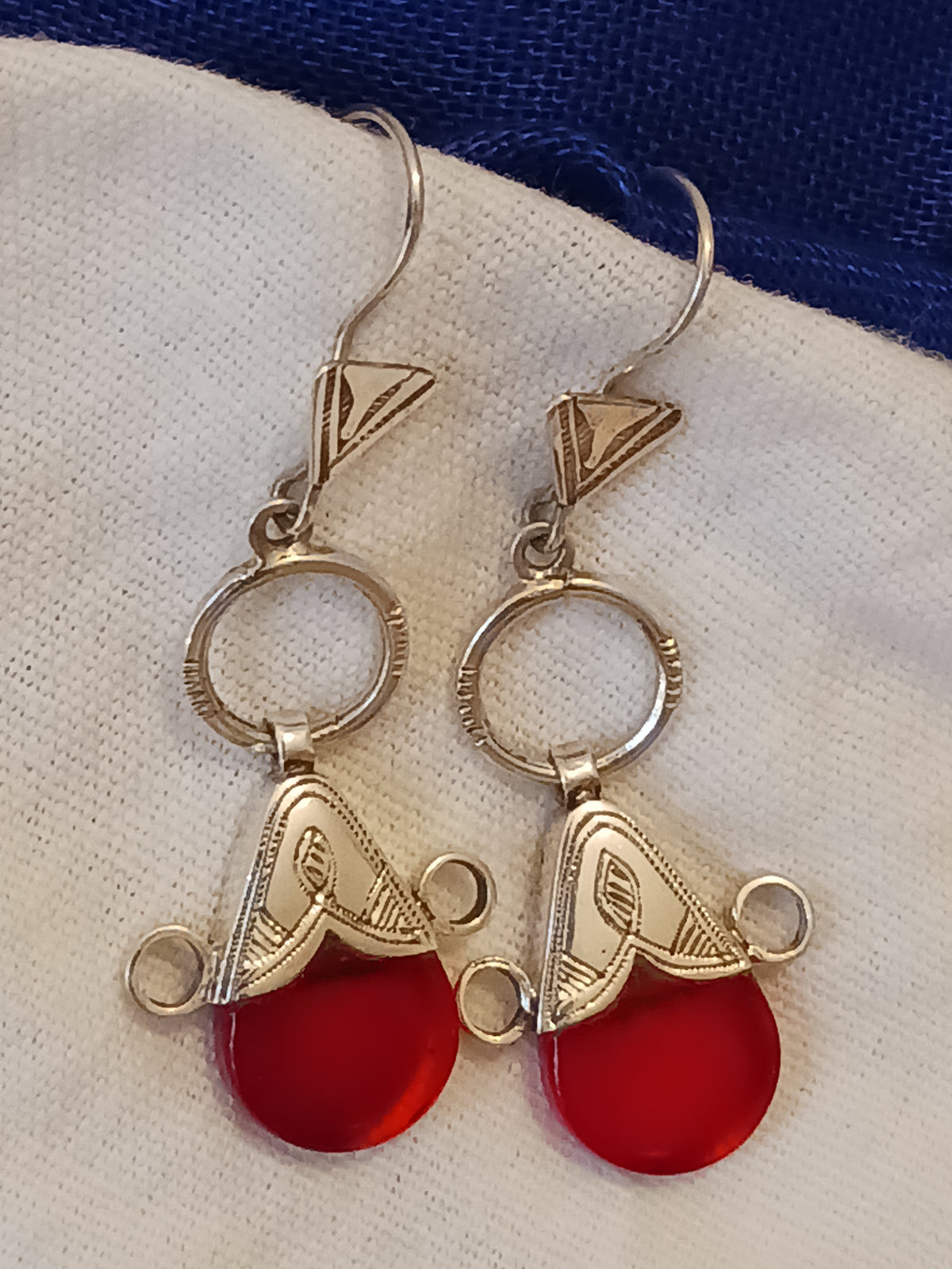 Boucles d'oreilles touarègue