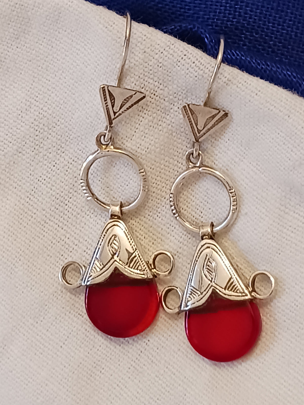 Boucles d'oreilles touarègue