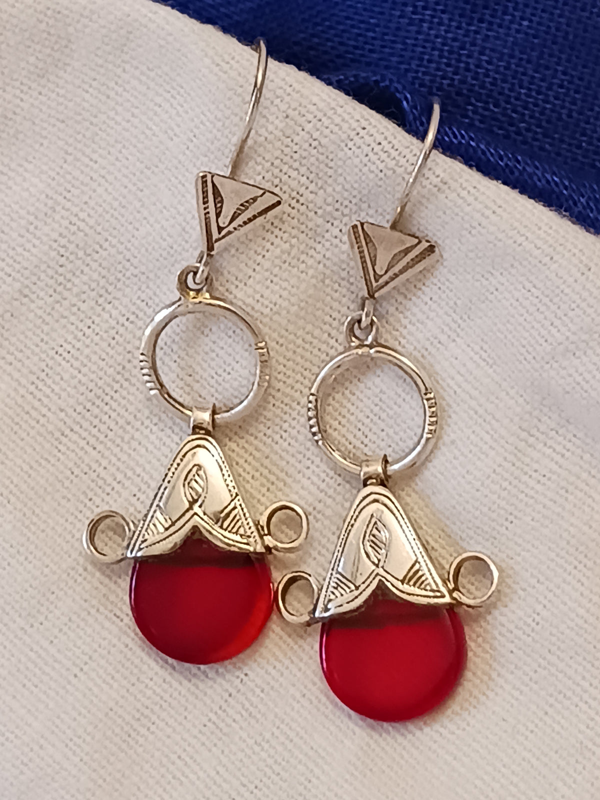 Boucles d'oreilles touarègue