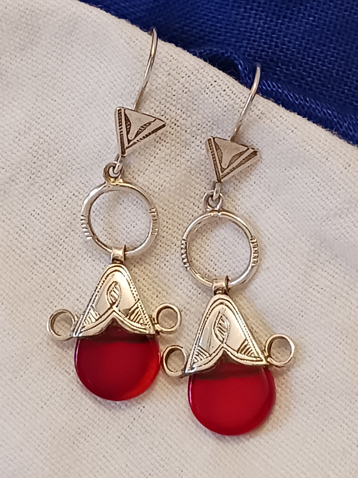 Boucles d'oreilles touarègue