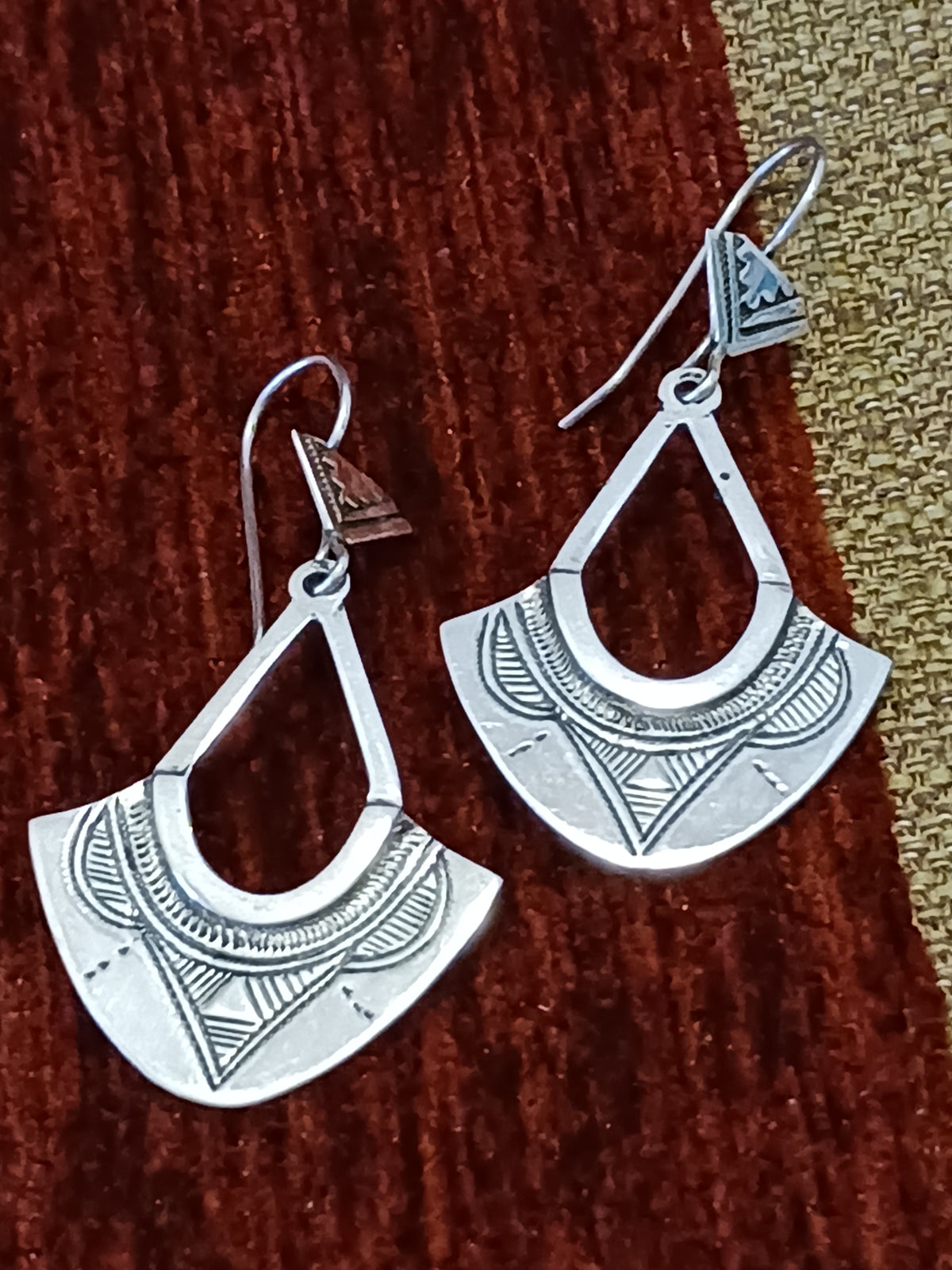 Boucles d'oreilles touarègue