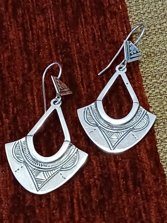 Boucles d'oreilles touarègue