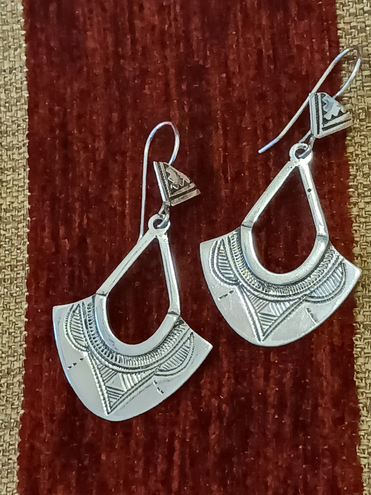 Boucles d'oreilles touarègue