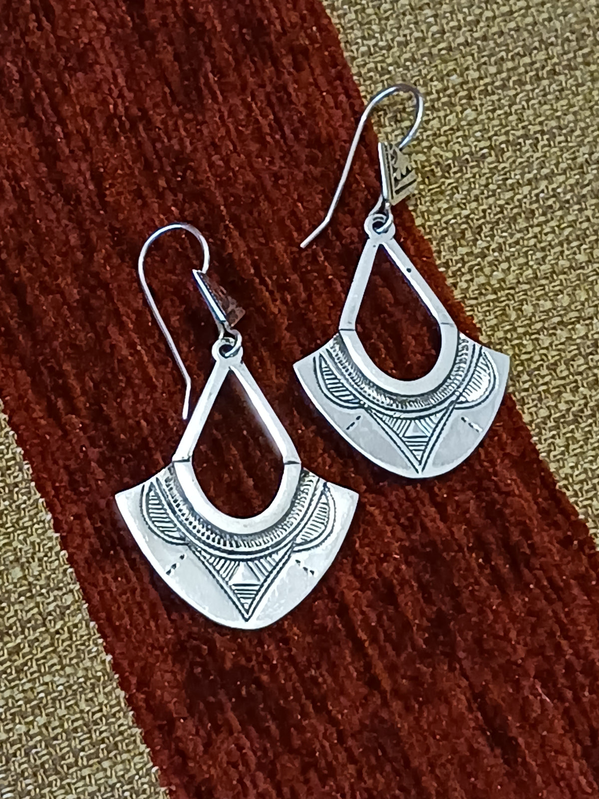 Boucles d'oreilles touarègue