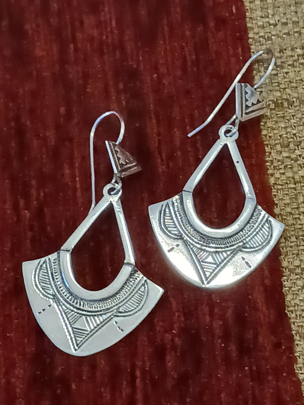 Boucles d'oreilles touarègue