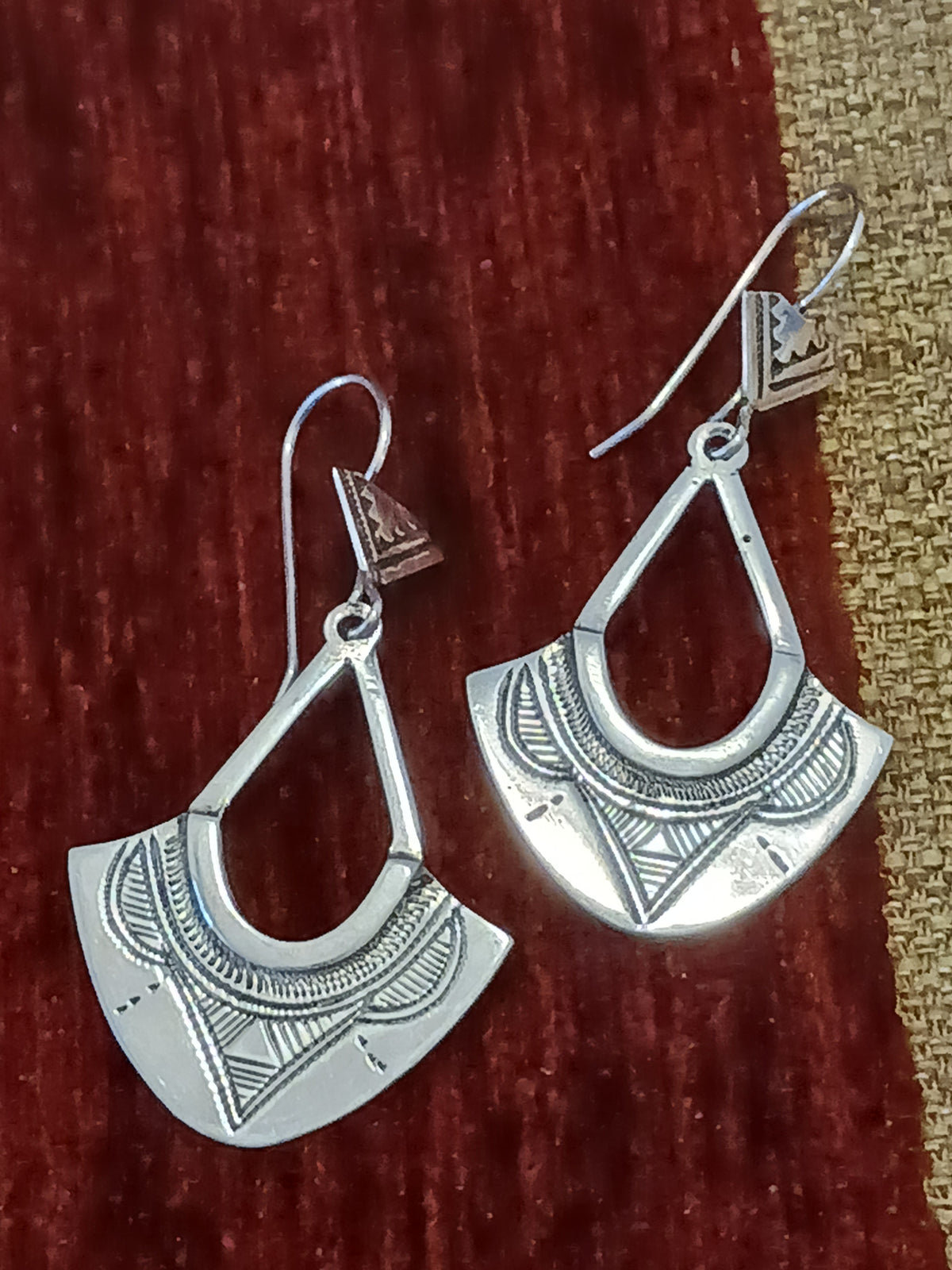 Boucles d'oreilles touarègue