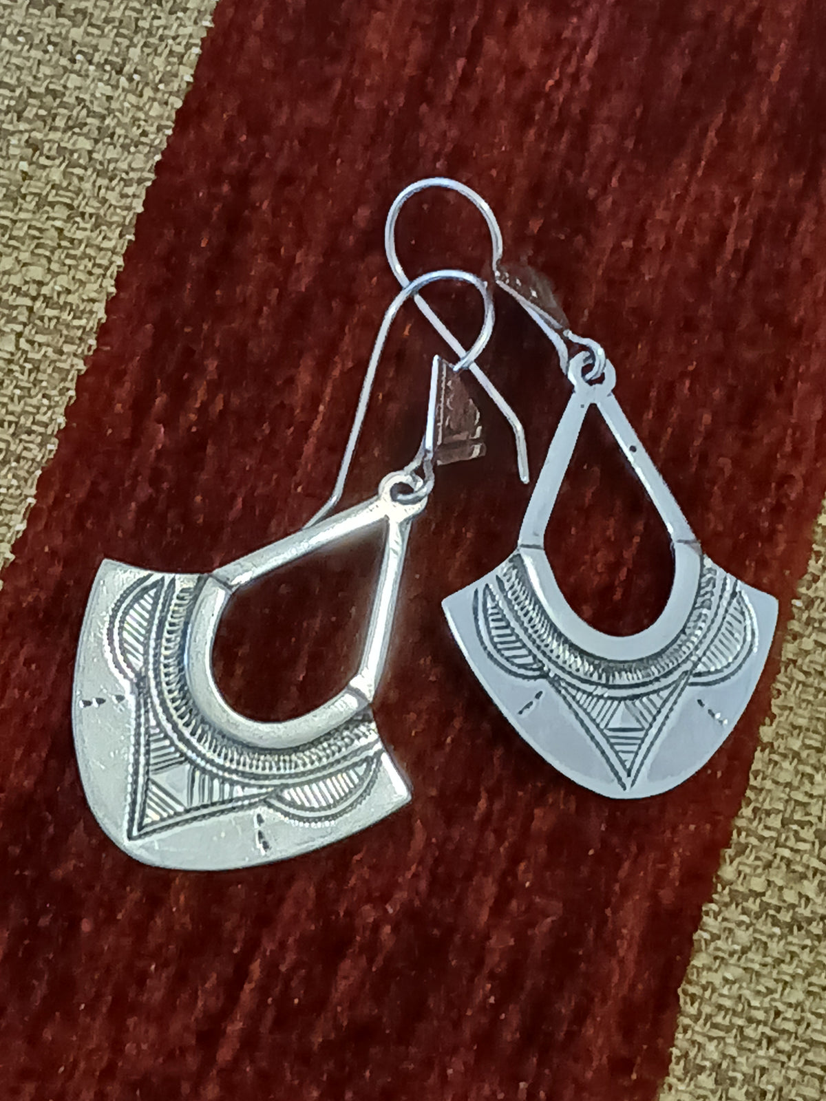 Boucles d'oreilles touarègue