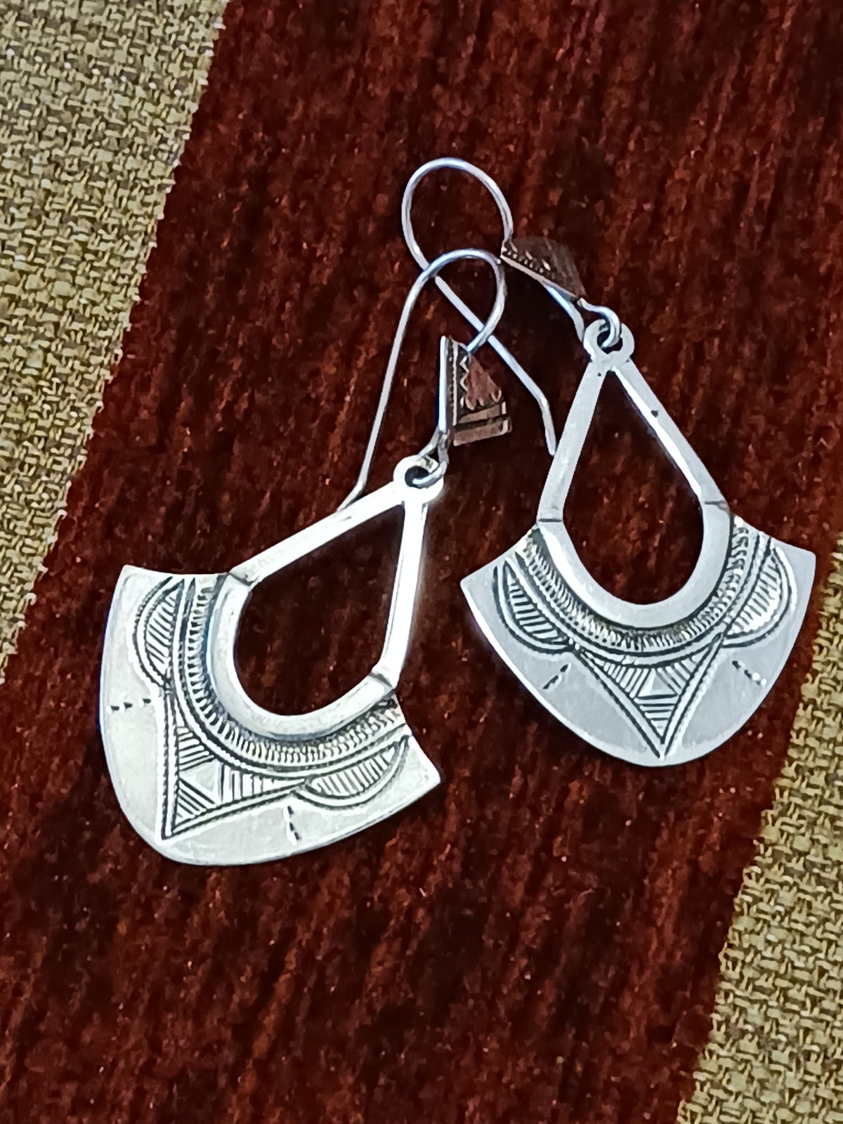 Boucles d'oreilles touarègue