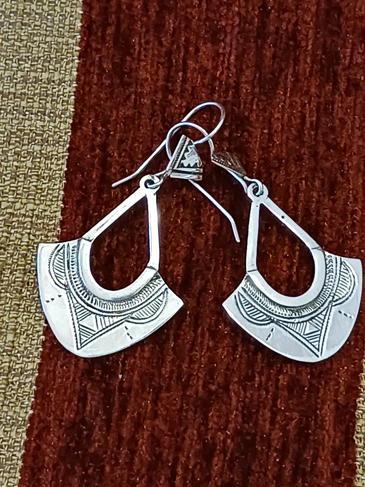 Boucles d'oreilles touarègue