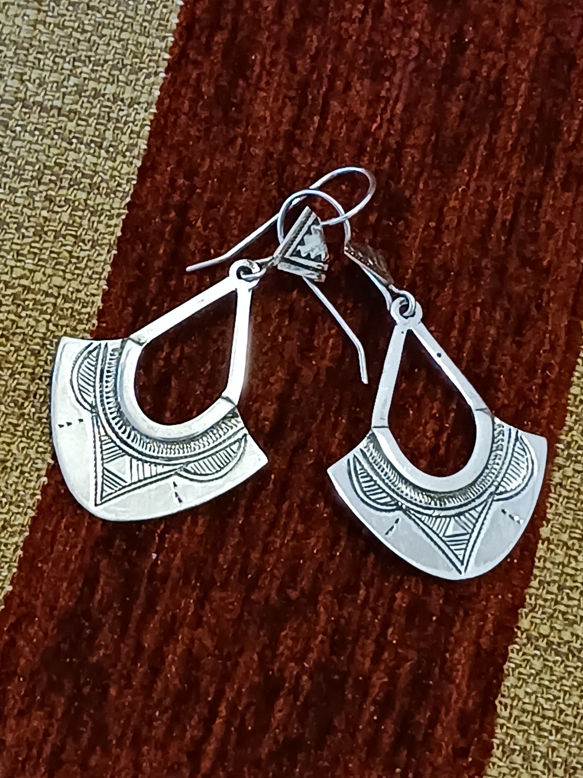 Boucles d'oreilles touarègue