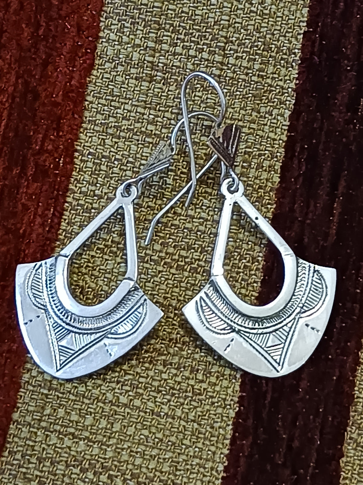 Boucles d'oreilles touarègue