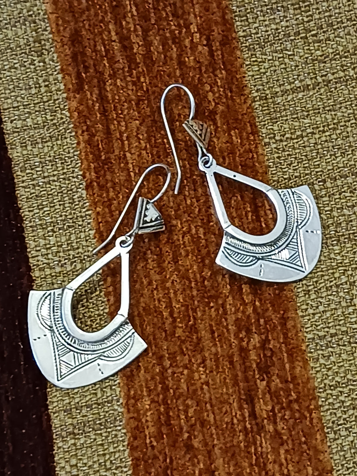 Boucles d'oreilles touarègue