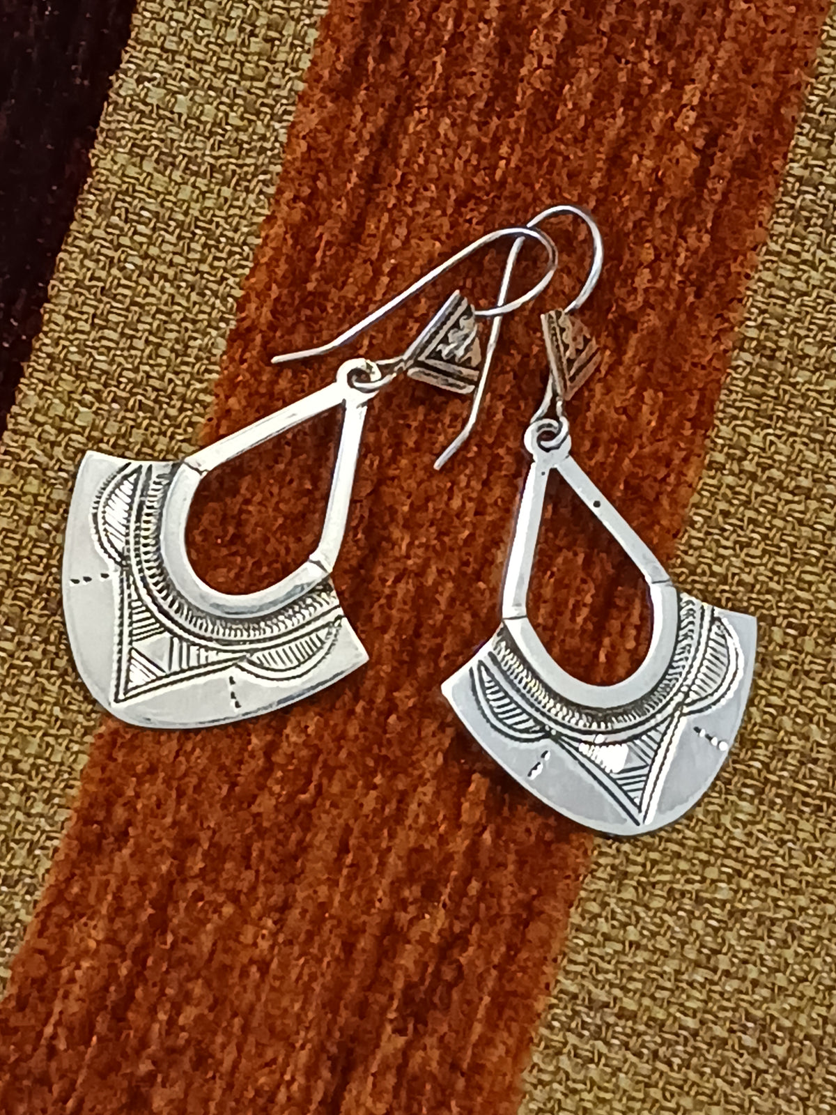 Boucles d'oreilles touarègue