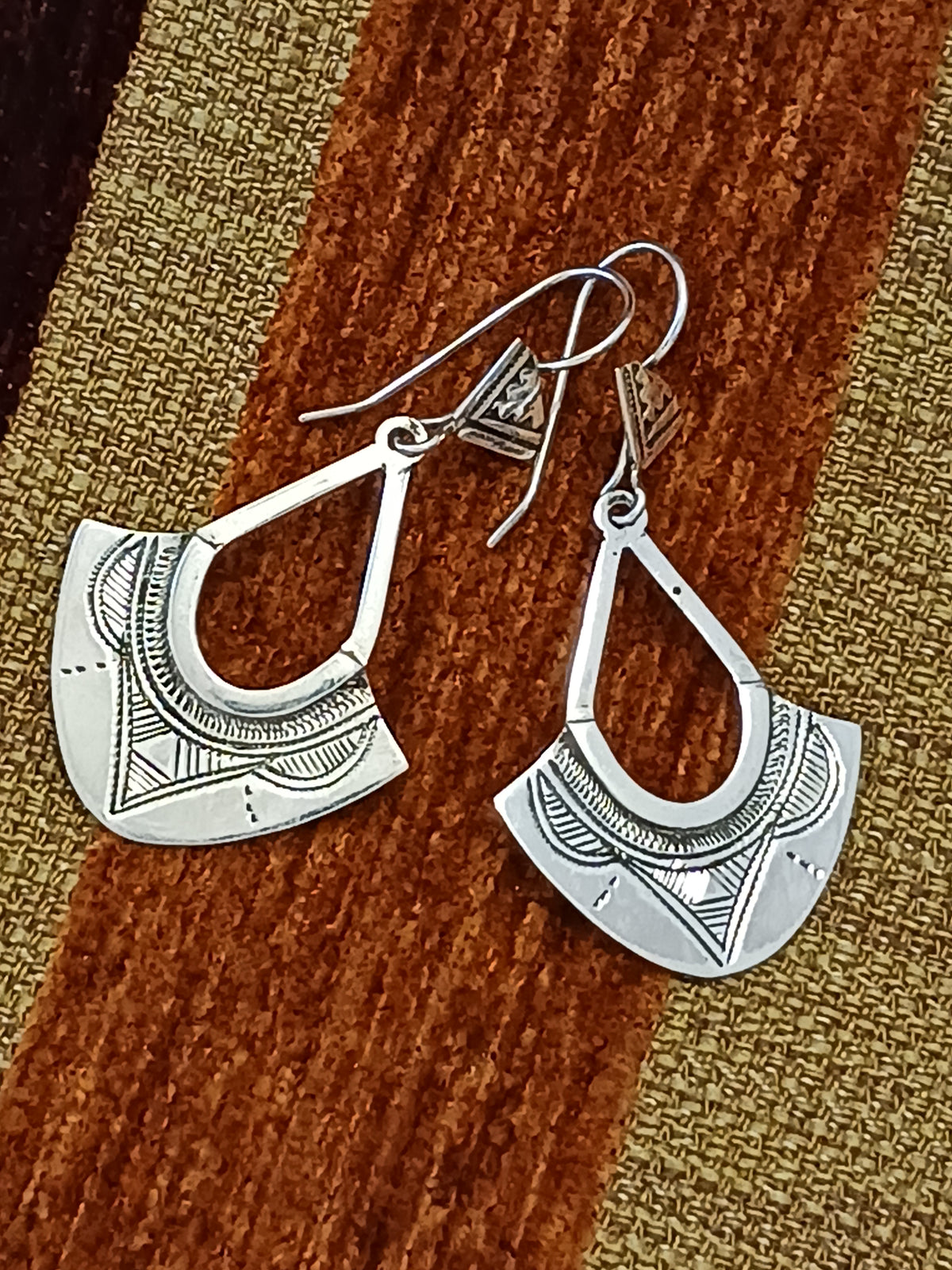 Boucles d'oreilles touarègue