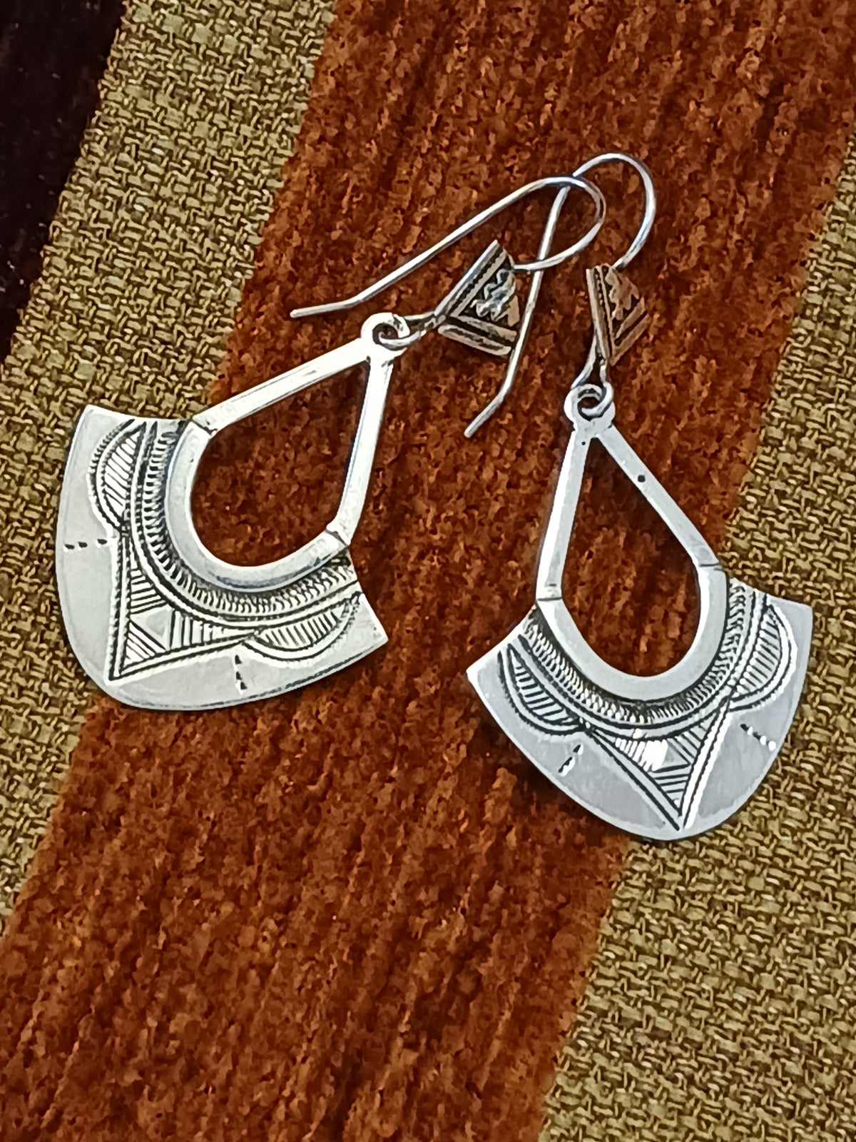 Boucles d'oreilles touarègue