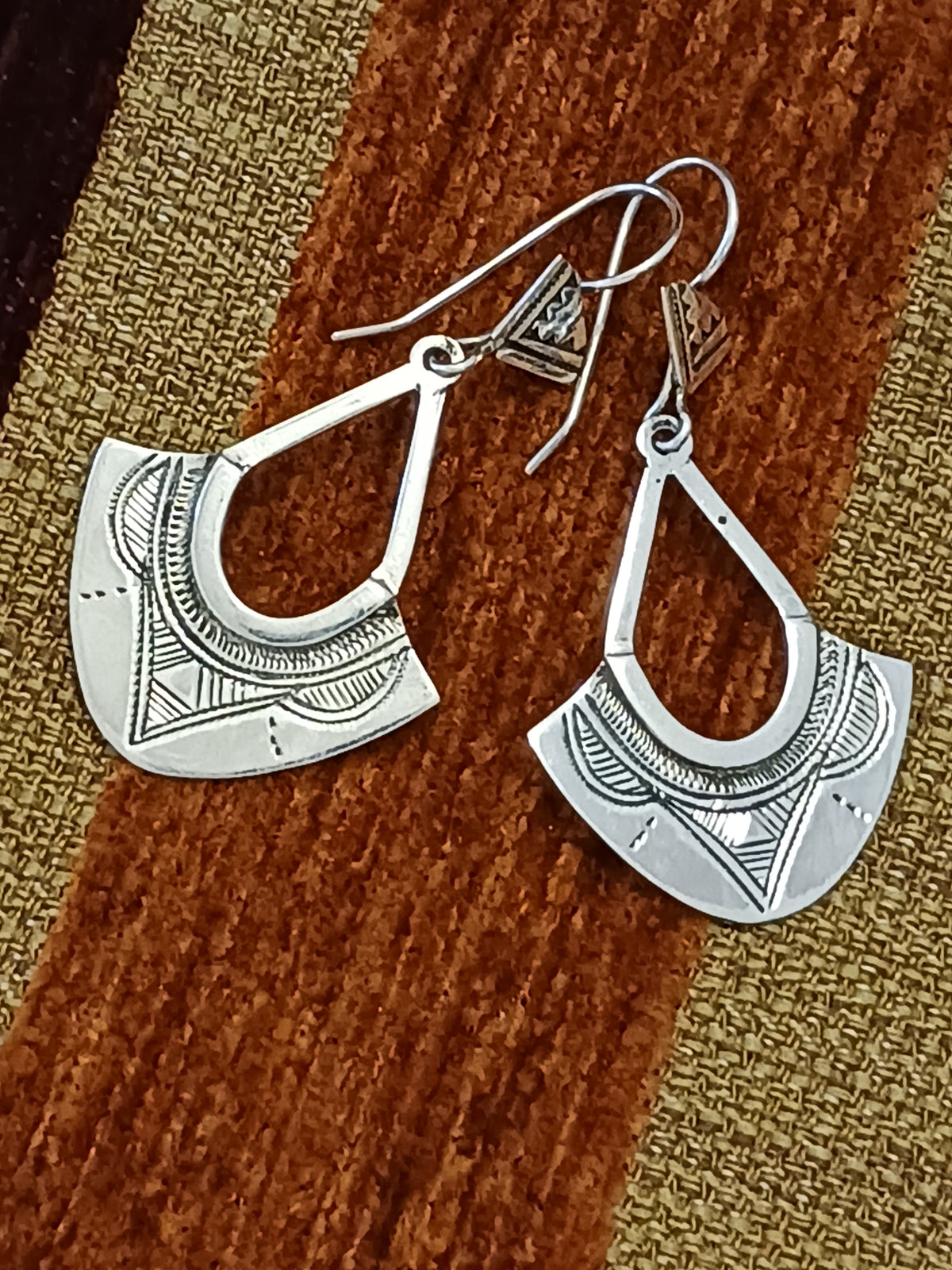 Boucles d'oreilles touarègue