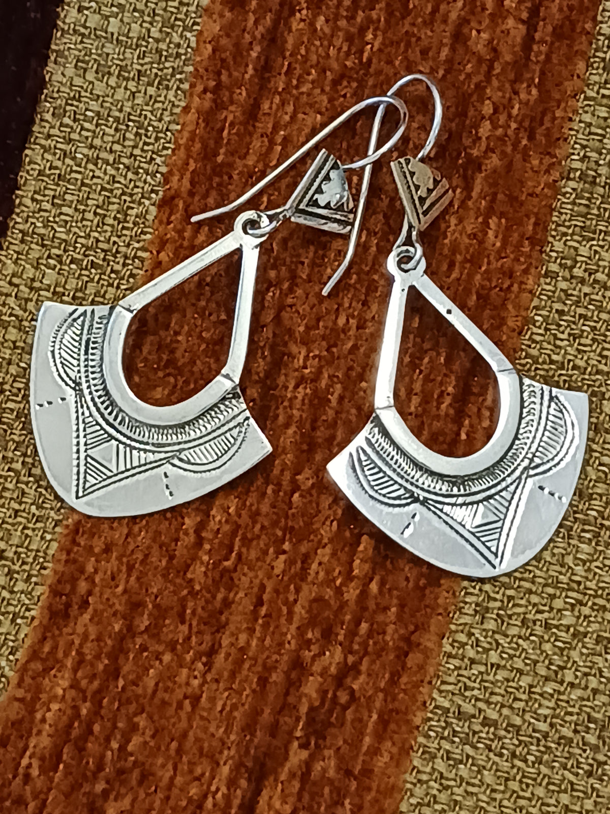 Boucles d'oreilles touarègue